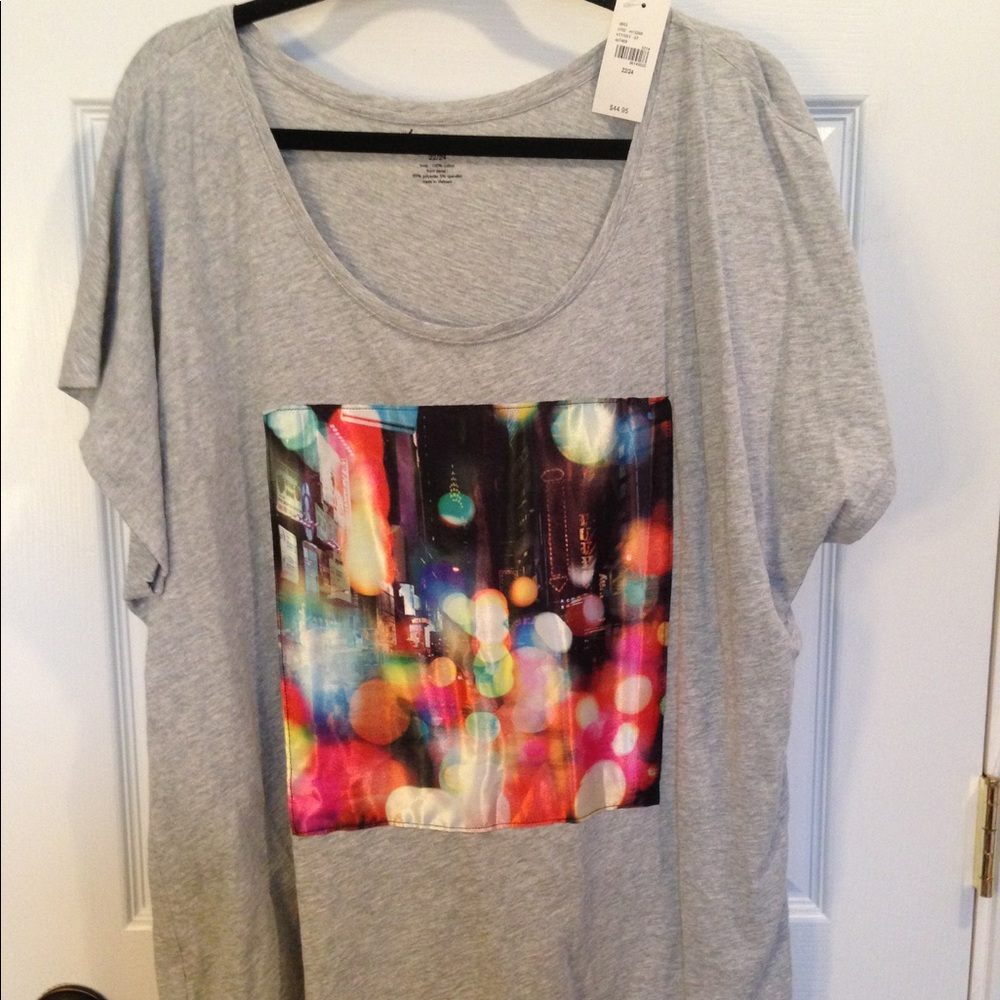 Lane Bryant city lights top